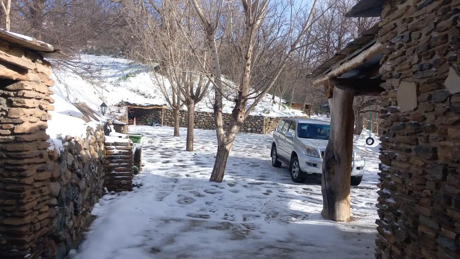 Parking de Finca rústica en venta en Cáñar con Jardín privado