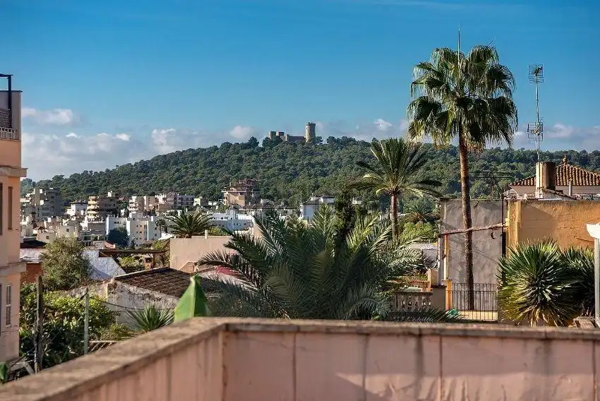 Vista exterior de Casa o xalet en venda en  Palma de Mallorca amb Calefacció, Jardí privat i Terrassa