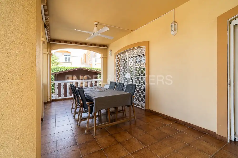 Terrace of Country homes for sale in Cullera  with Air Conditioner, Heating and Private garden