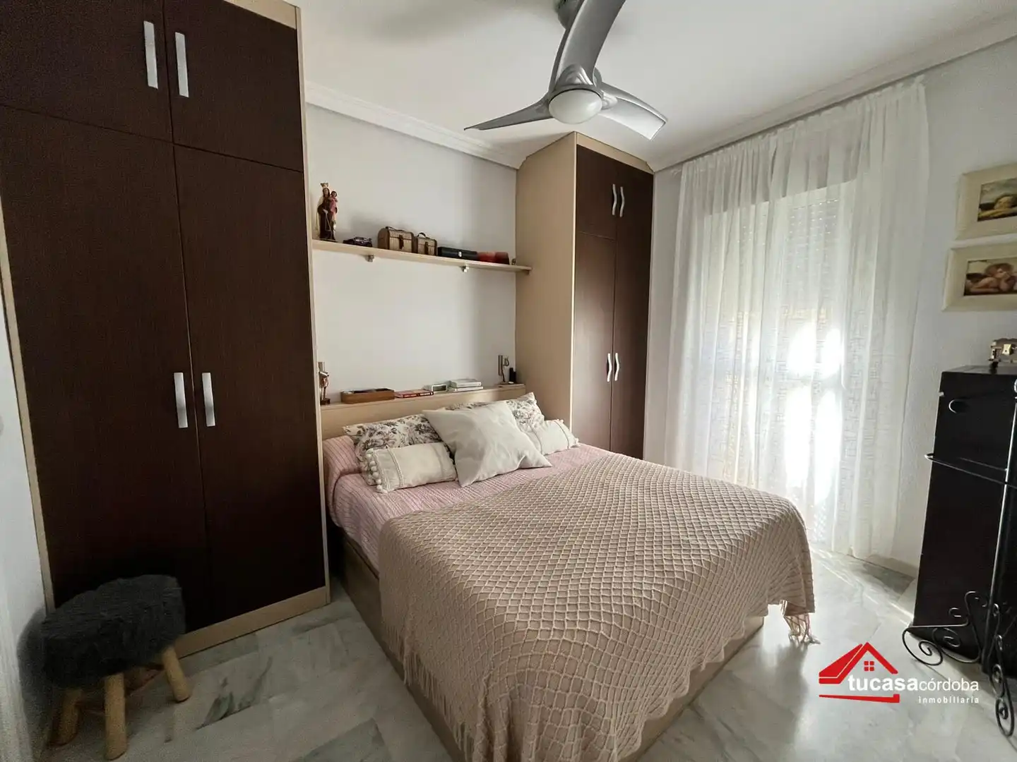 Bedroom of Flat for sale in Córdoba  with Air Conditioner and Terrace