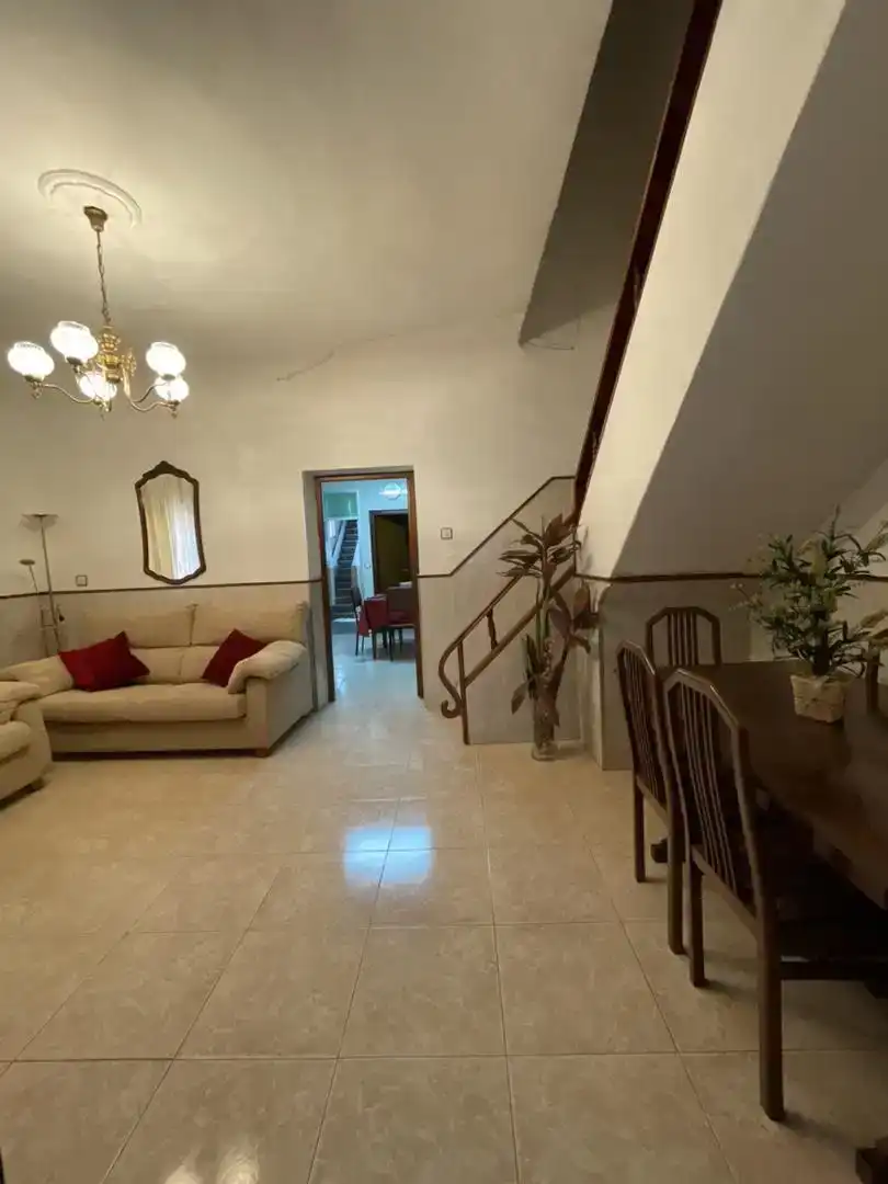 Sala d'estar de Casa adosada en venda en  Murcia Capital amb Aire condicionat