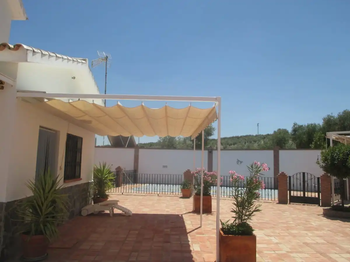 Jardí de Finca rústica en venda en Olvera amb Aire condicionat, Calefacció i Terrassa