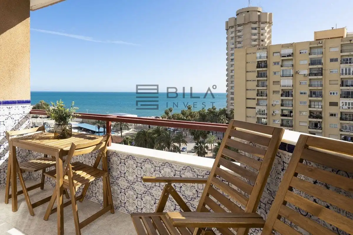 Balcony of Flat for sale in Fuengirola  with Air Conditioner, Terrace and Swimming Pool
