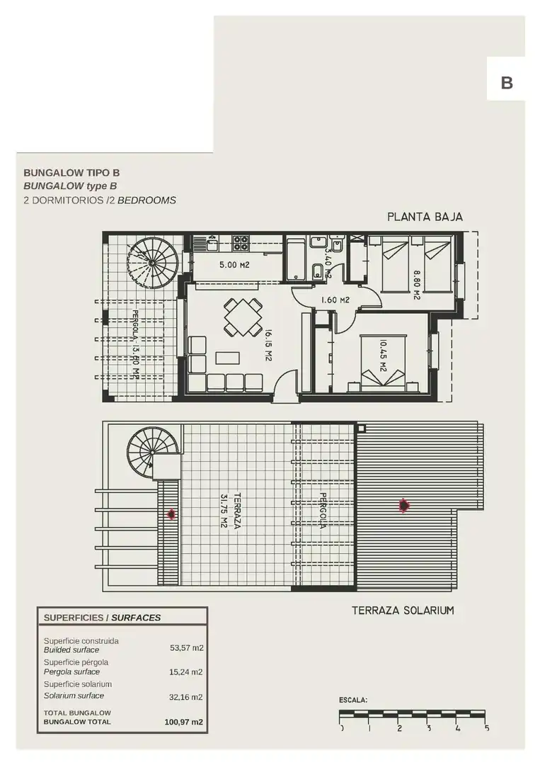 Bungalow con piscina en venta en Cometa, imagen 17