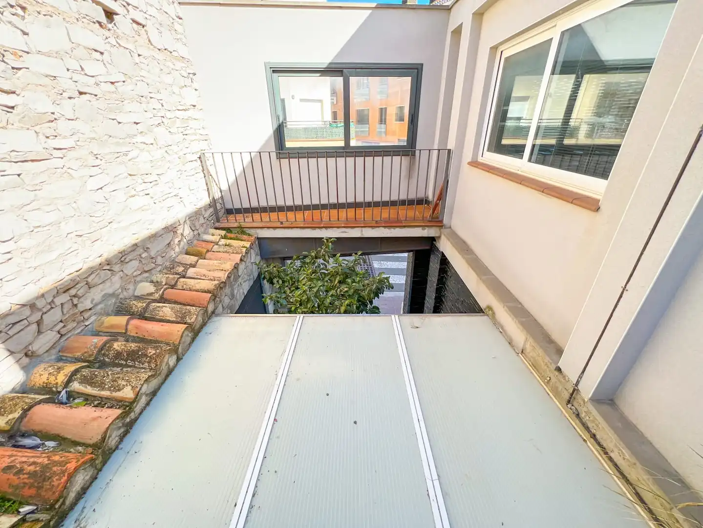 Balcony of Country homes for sale in Santa Coloma de Queralt  with Air Conditioner