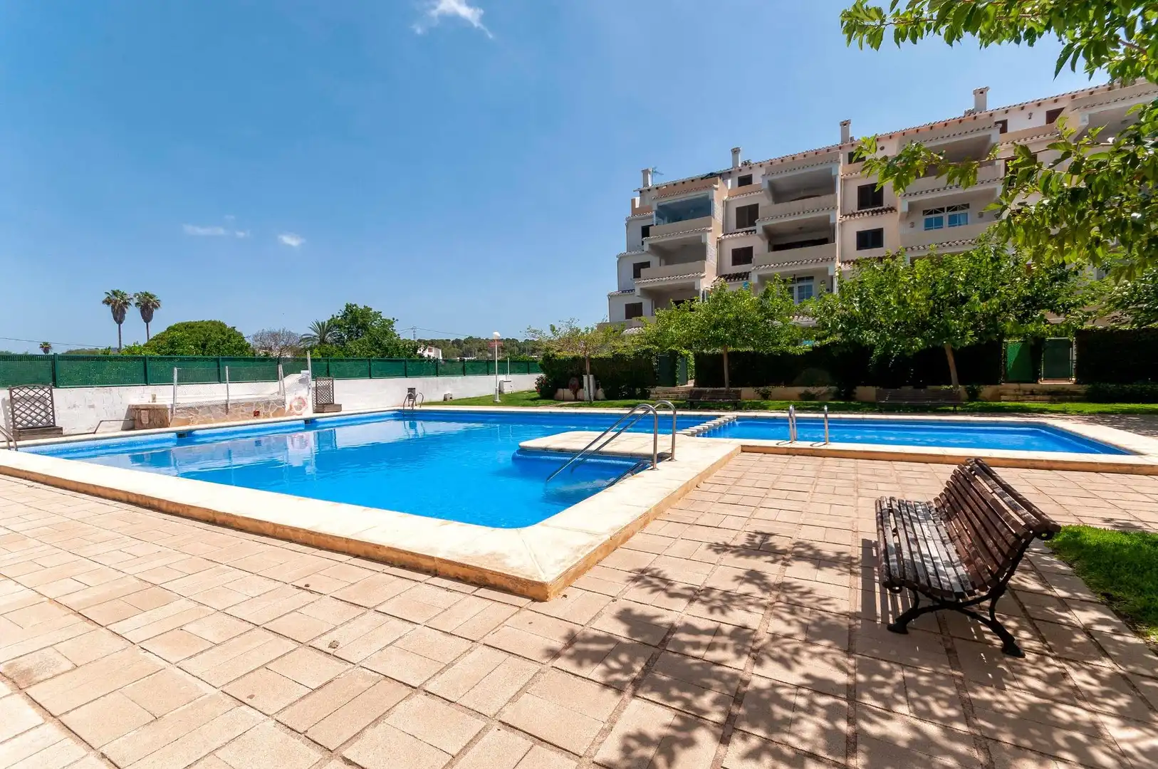 Piscina de Apartamento en venta en Jávea / Xàbia con Jardín privado, Terraza y Piscina comunitaria
