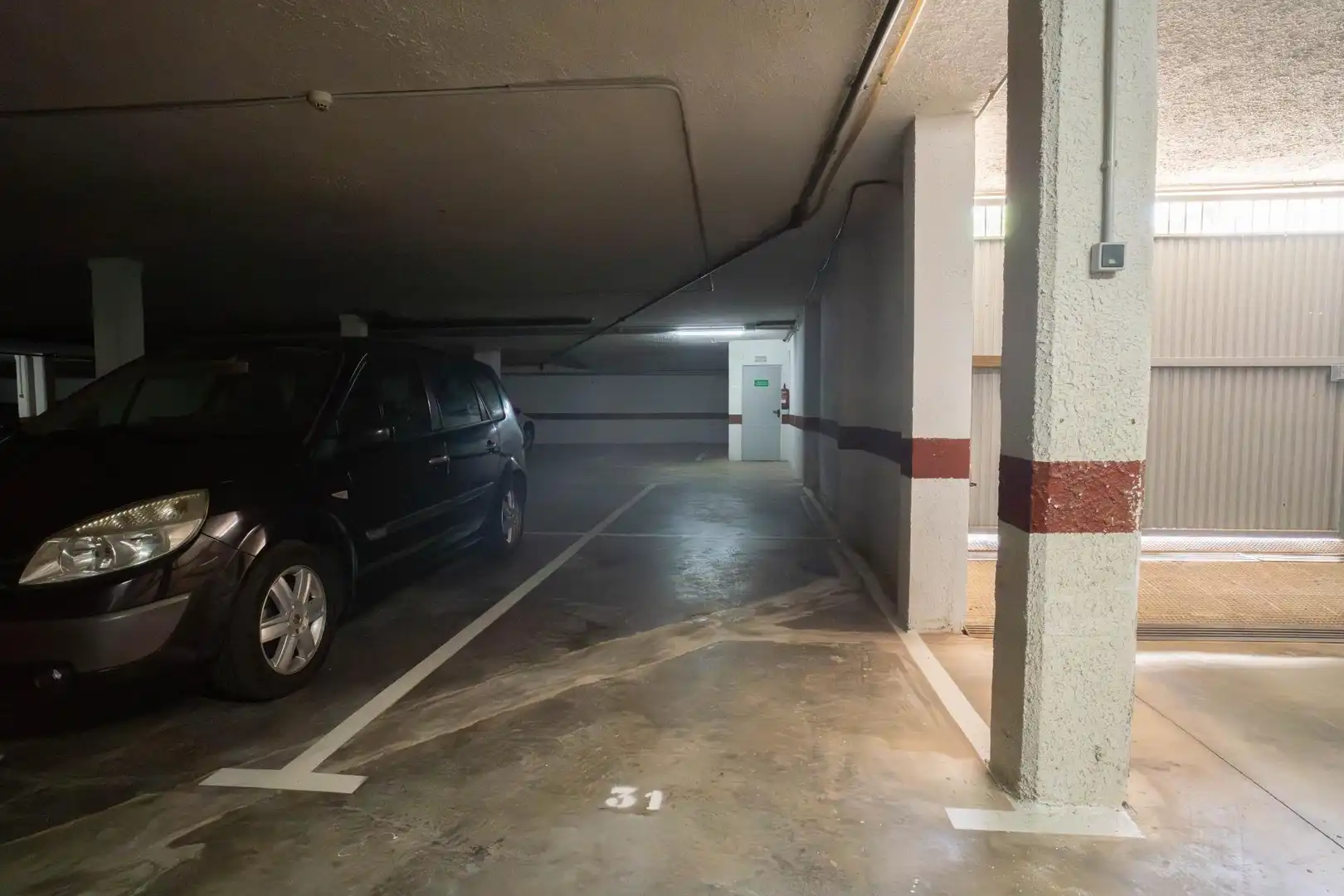 Parking of Apartments for sale in Oropesa del Mar / Orpesa  with Air Conditioner, Private garden and Terrace