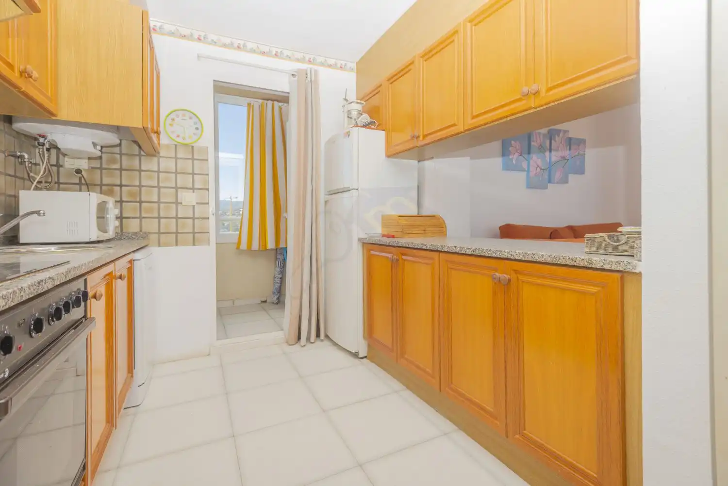 Cocina de Apartamento en venta en Calpe / Calp con Terraza y Piscina comunitaria
