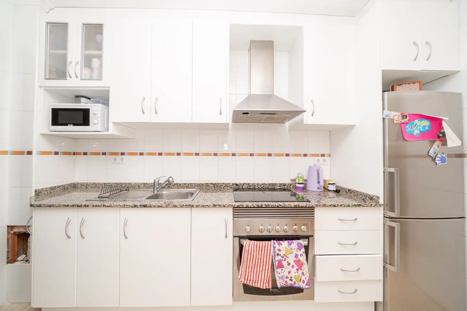 Cuina de Apartament en venda en Pilar de la Horadada amb Aire condicionat