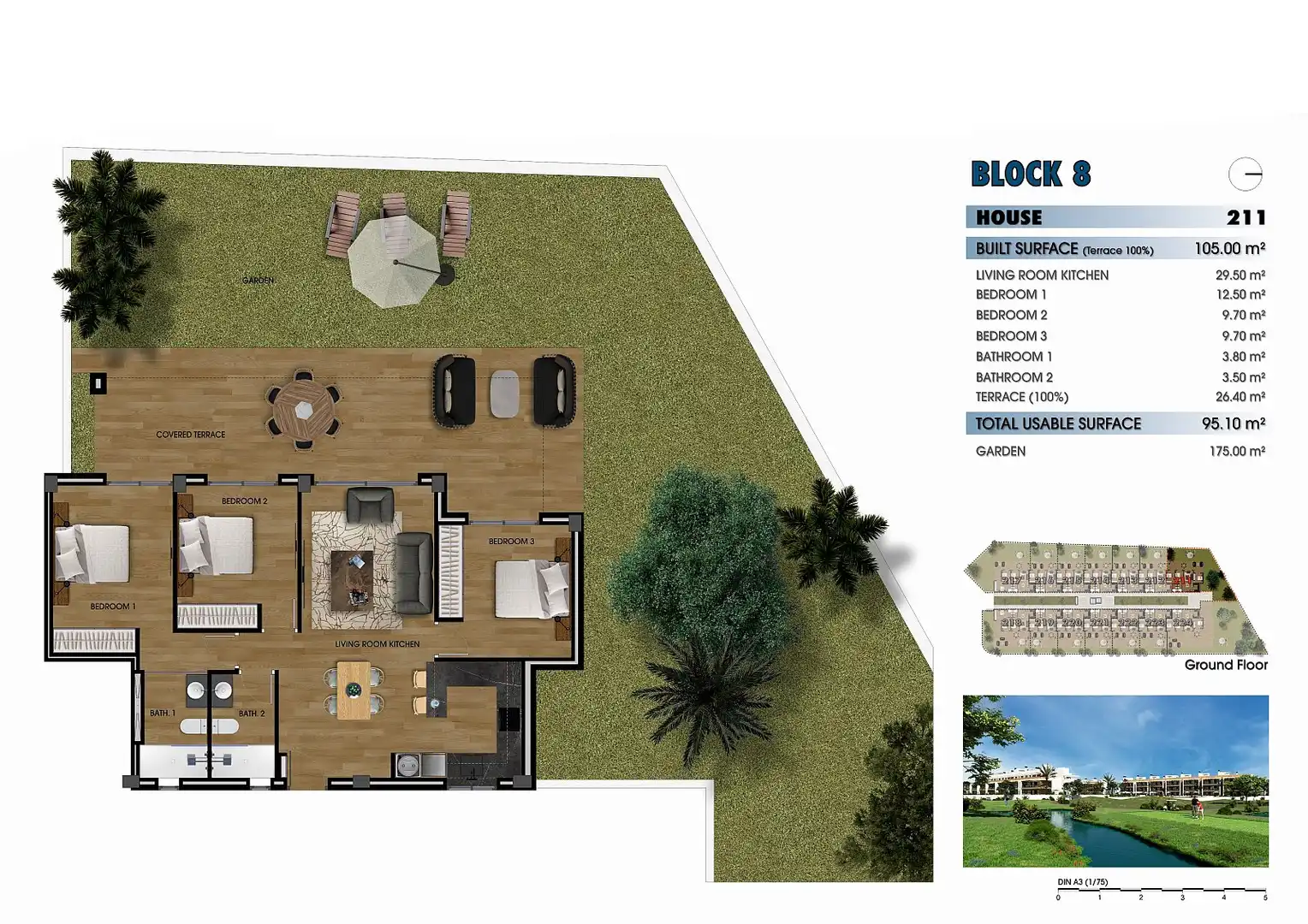 Appartement compact avec terrasse à vendre à Las Lomas de Rame - Bahía Bella, imagen 35