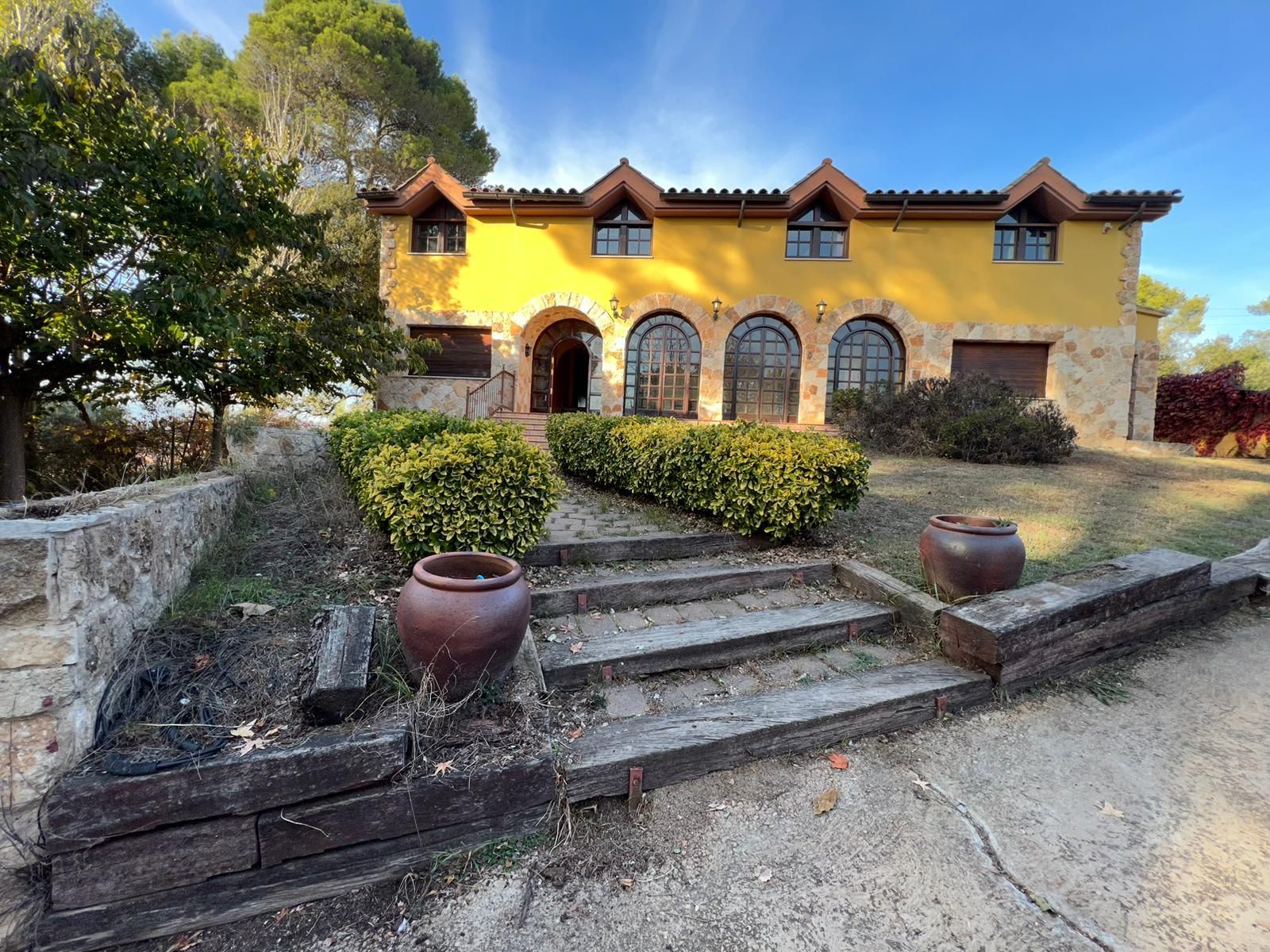 Exterior view of House or chalet for sale in Mollet del Vallès  with Heating, Private garden and Terrace
