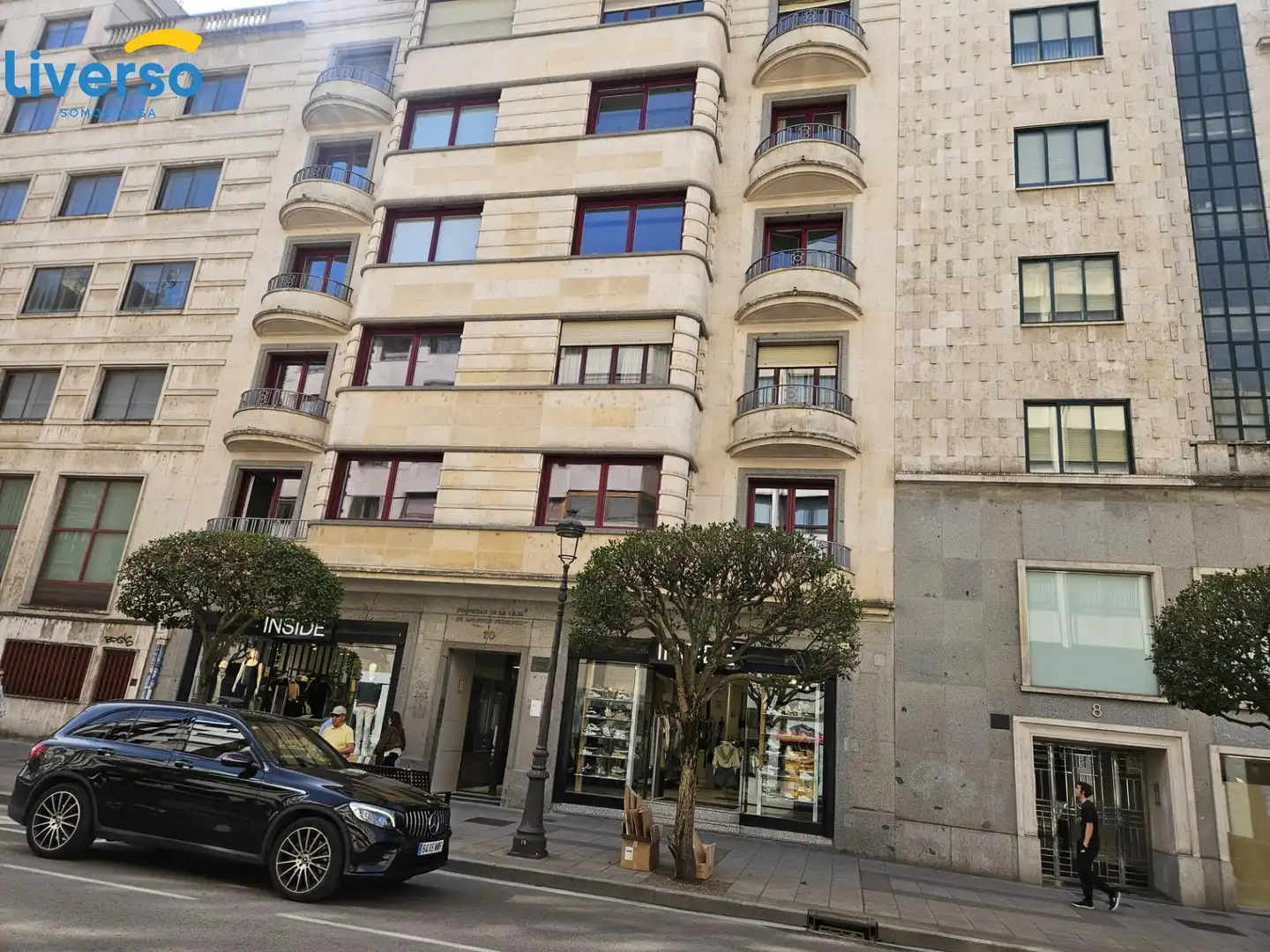 Exterior view of Flat for rent in Burgos  with Heating, Storage room and Furnished