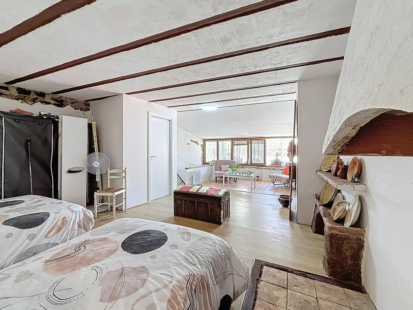 Dormitori de Casa o xalet en venda en Mazaleón amb Moblat, Forn i Rentadora
