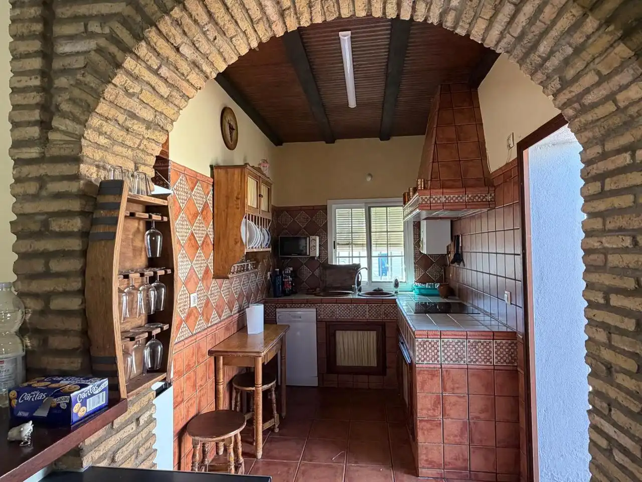 Cocina de Casa o chalet en venta en Chipiona con Aire acondicionado, Jardín privado y Piscina