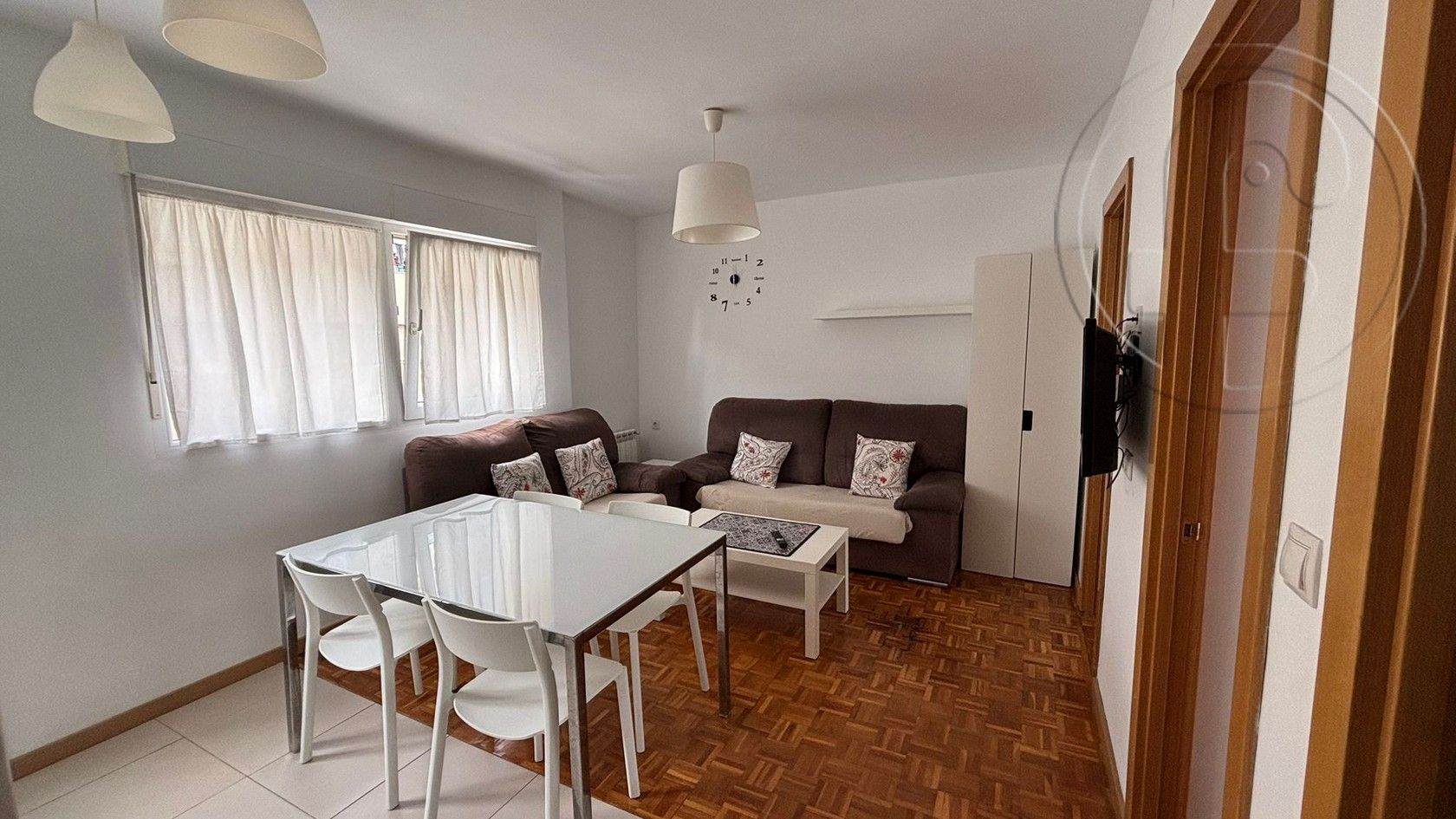 Living room of Flat to rent in Santander  with Heating, Furnished and Oven