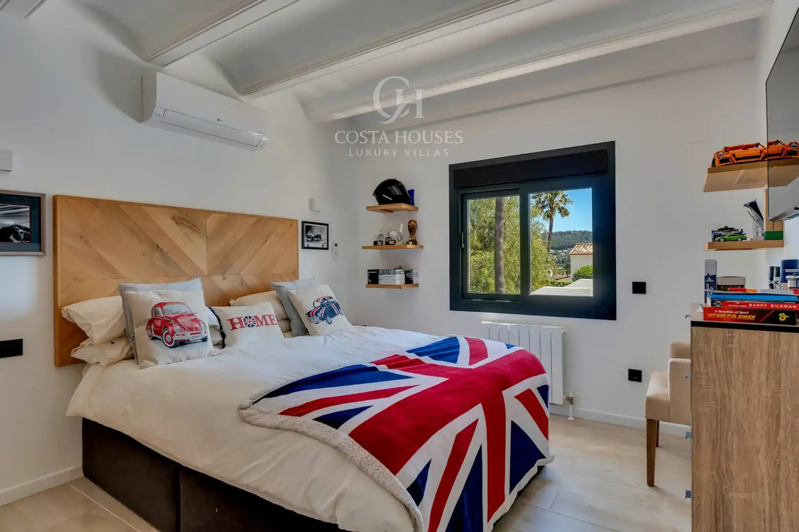 Bedroom of Houses for sale in Jávea / Xàbia  with Air Conditioner, Heating and Private garden