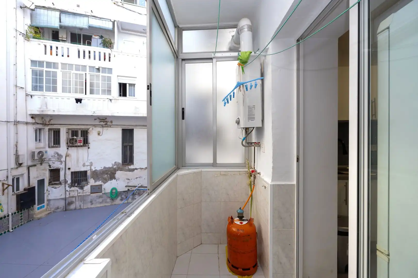 Balcony of Flat for sale in Granada  with Air Conditioner and Heating