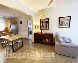 Living room of Single-family semi-detached for sale in Polinyà de Xúquer  with Air Conditioner and Terrace