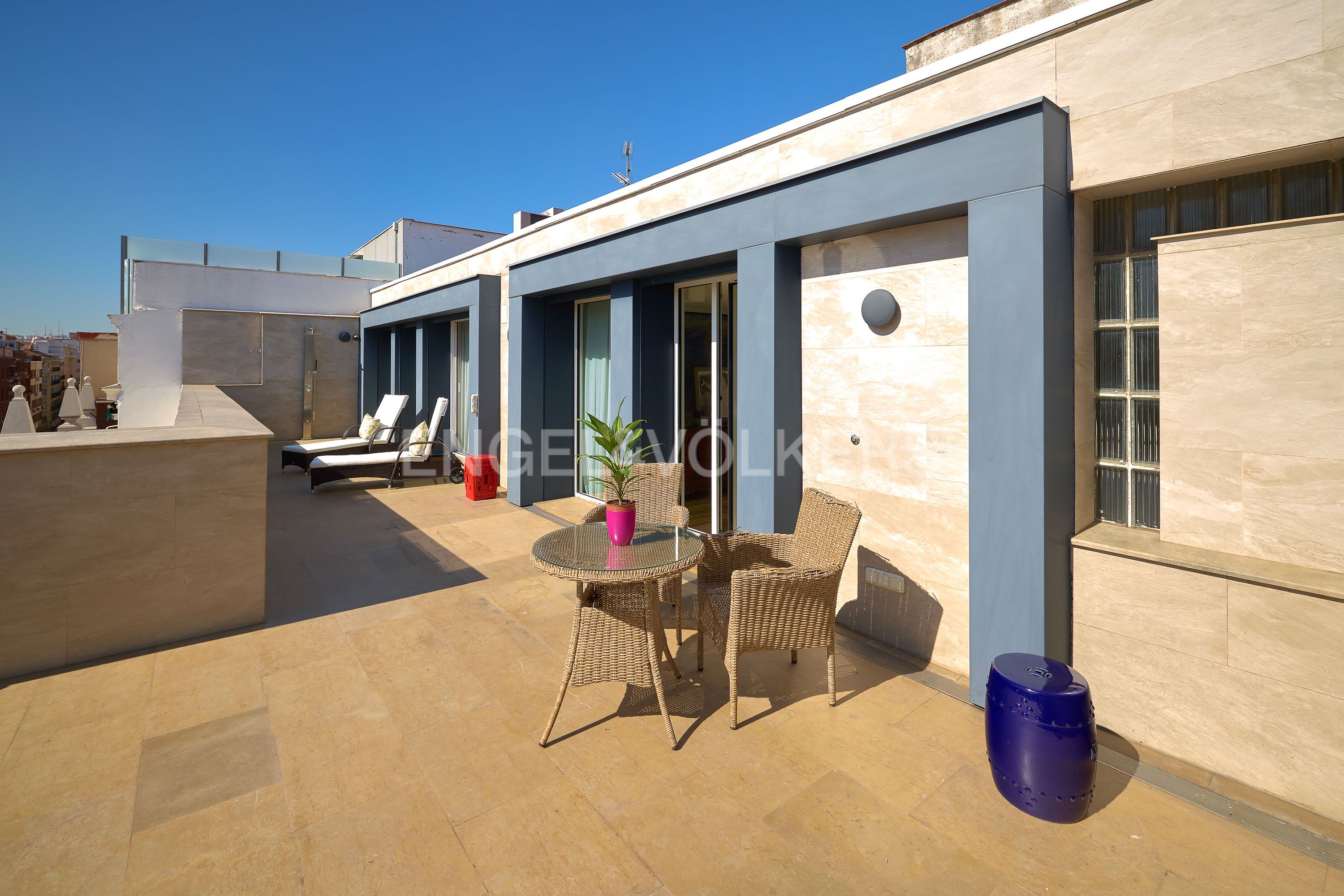 Terrace of Attic to rent in  Madrid Capital  with Air Conditioner, Heating and Terrace