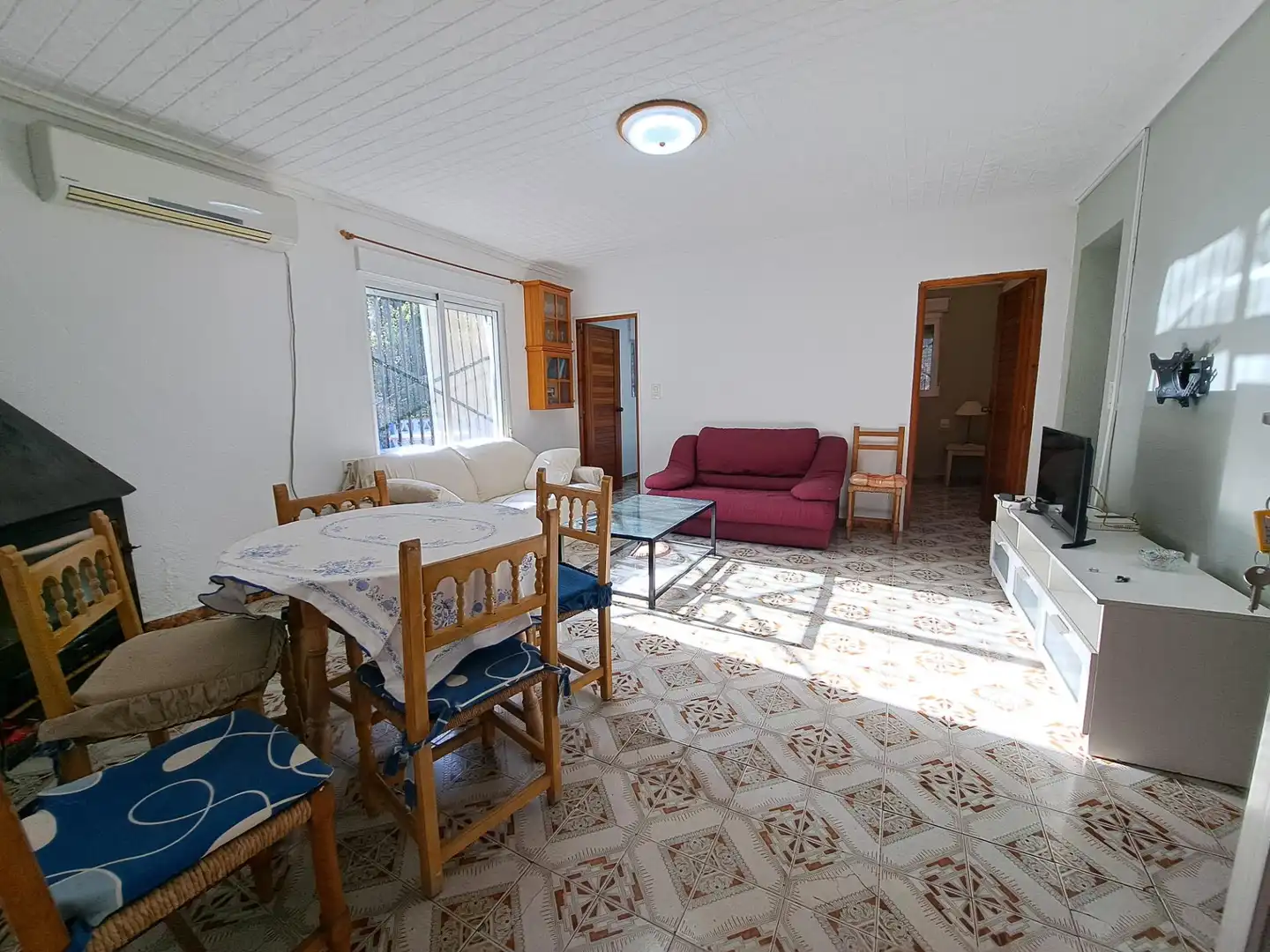 Wohnzimmer von Haus oder Chalet zum Verkauf in Alzira mit Klimaanlage, Privatgarten und Terrasse