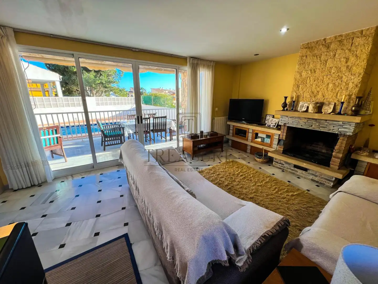 Sala de estar de Casa o chalet en venta en Cartagena con Aire acondicionado, Jardín privado y Terraza