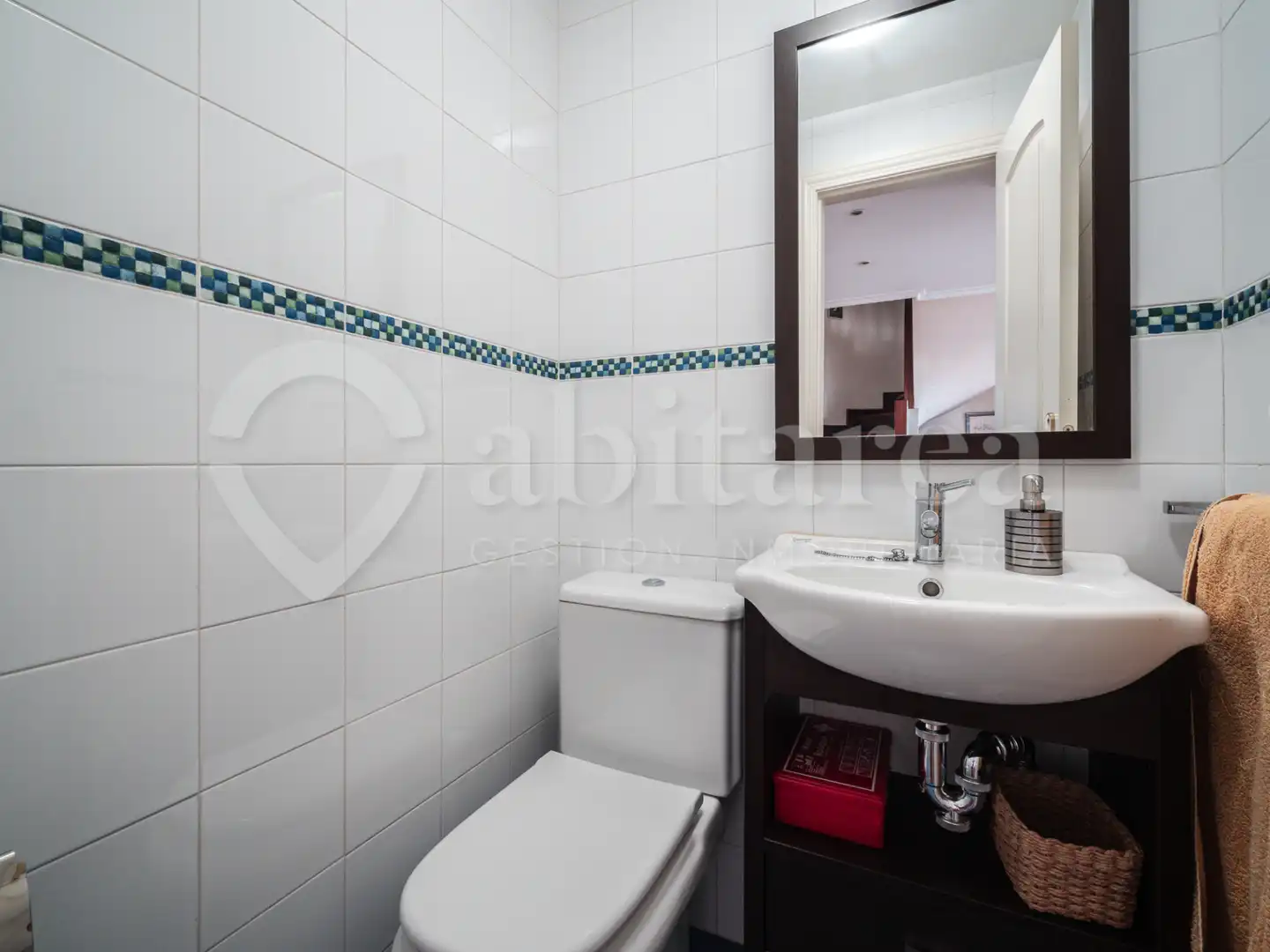 Badezimmer von Maisonette zum Verkauf in Santander mit Heizung, Parkett und Abstellraum