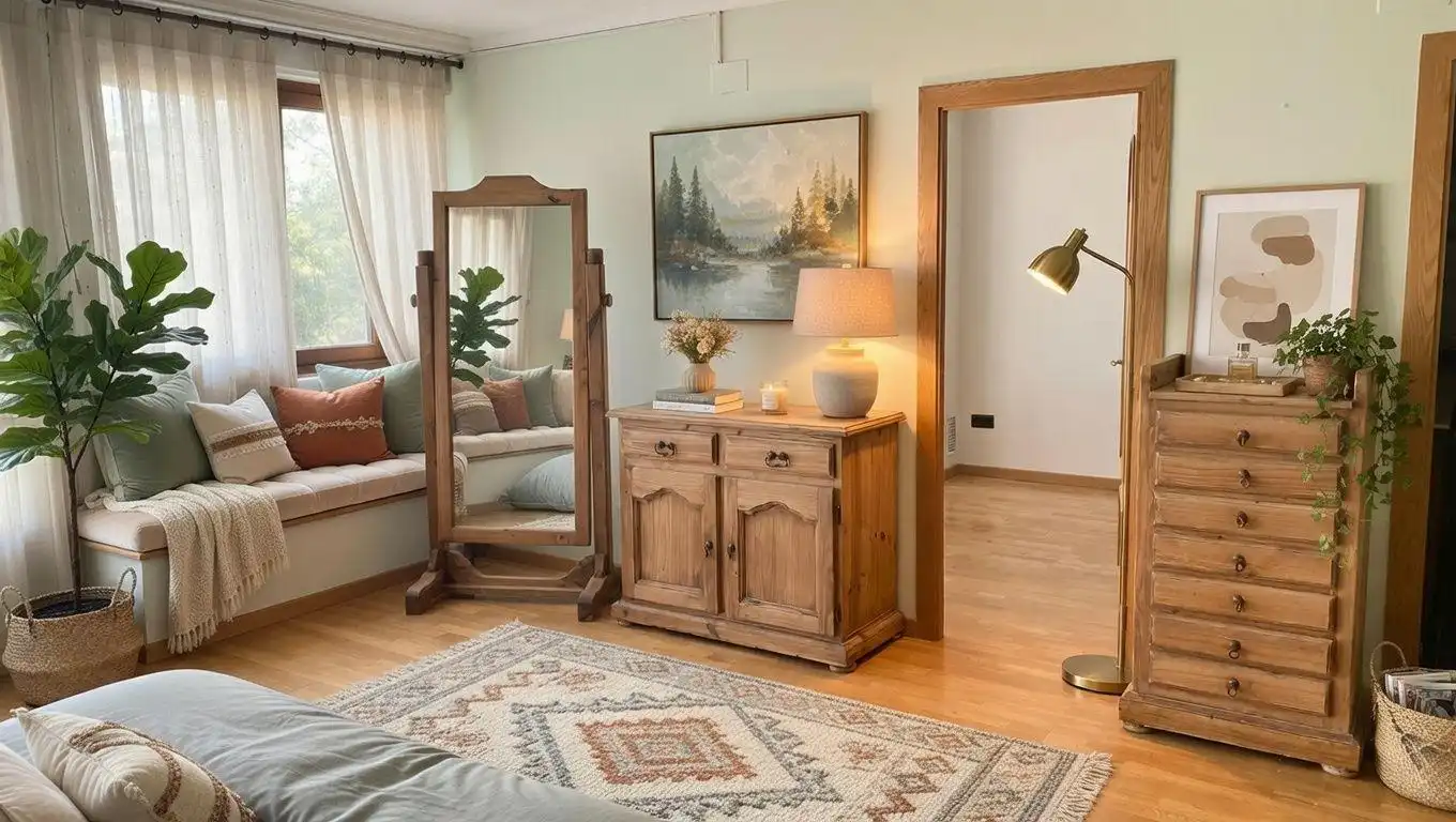Bedroom of Attic for sale in Silla  with Air Conditioner, Heating and Parquet flooring