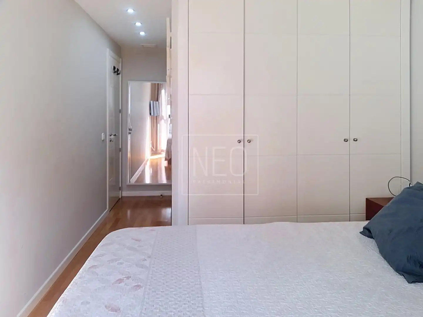 Bedroom of Flat for sale in Madrid  with Air Conditioner, Heating and Private garden