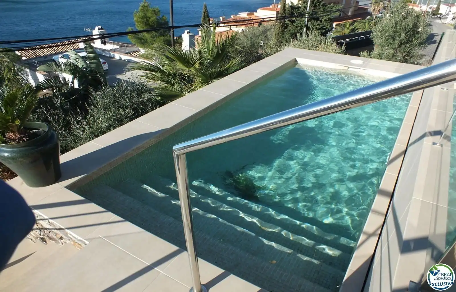 Piscina de Casa o xalet en venda en Roses amb Aire condicionat, Jardí privat i Piscina