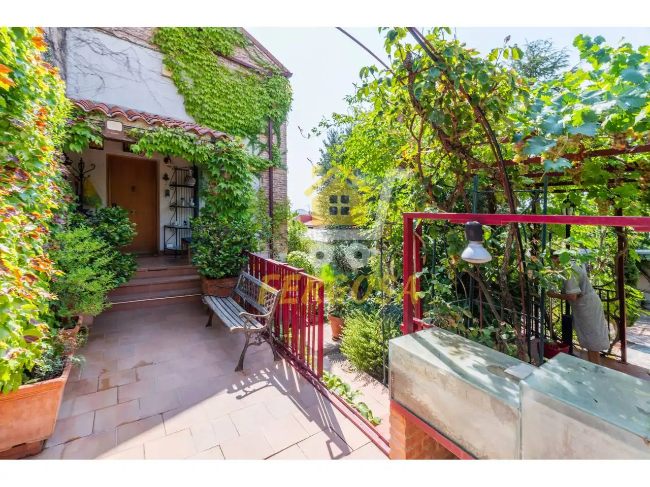 Jardí de Casa o xalet en venda en Cobisa amb Calefacció, Jardí privat i Terrassa