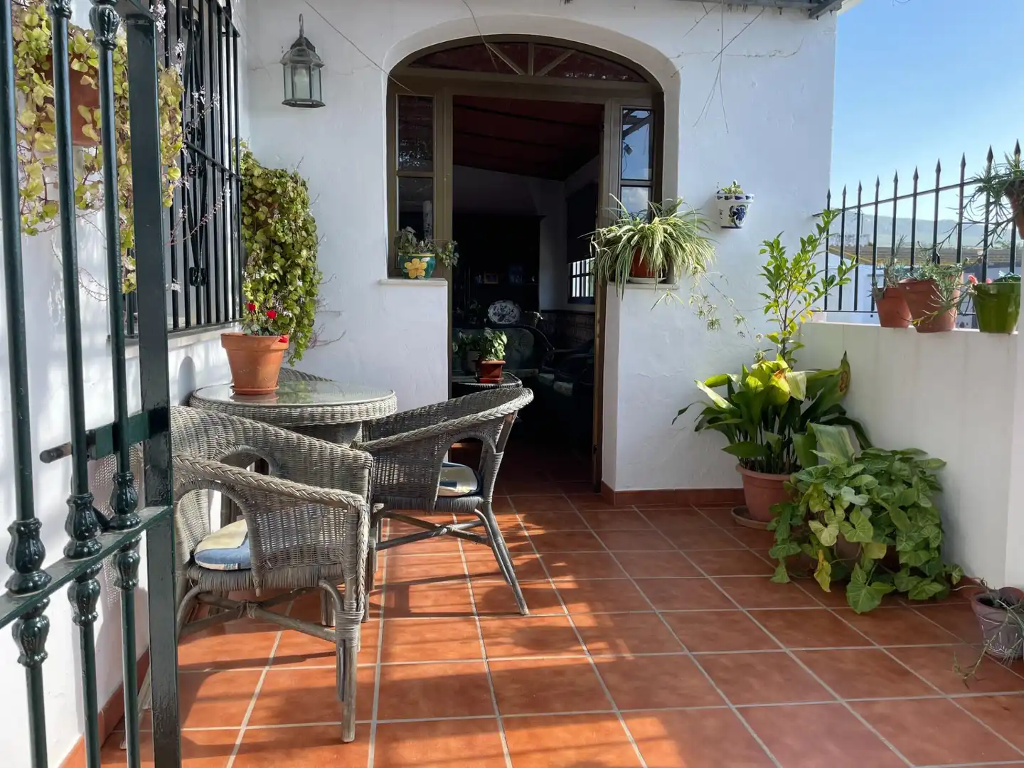 Terrassa de Finca rústica en venda en Tarifa amb Aire condicionat, Calefacció i Jardí privat