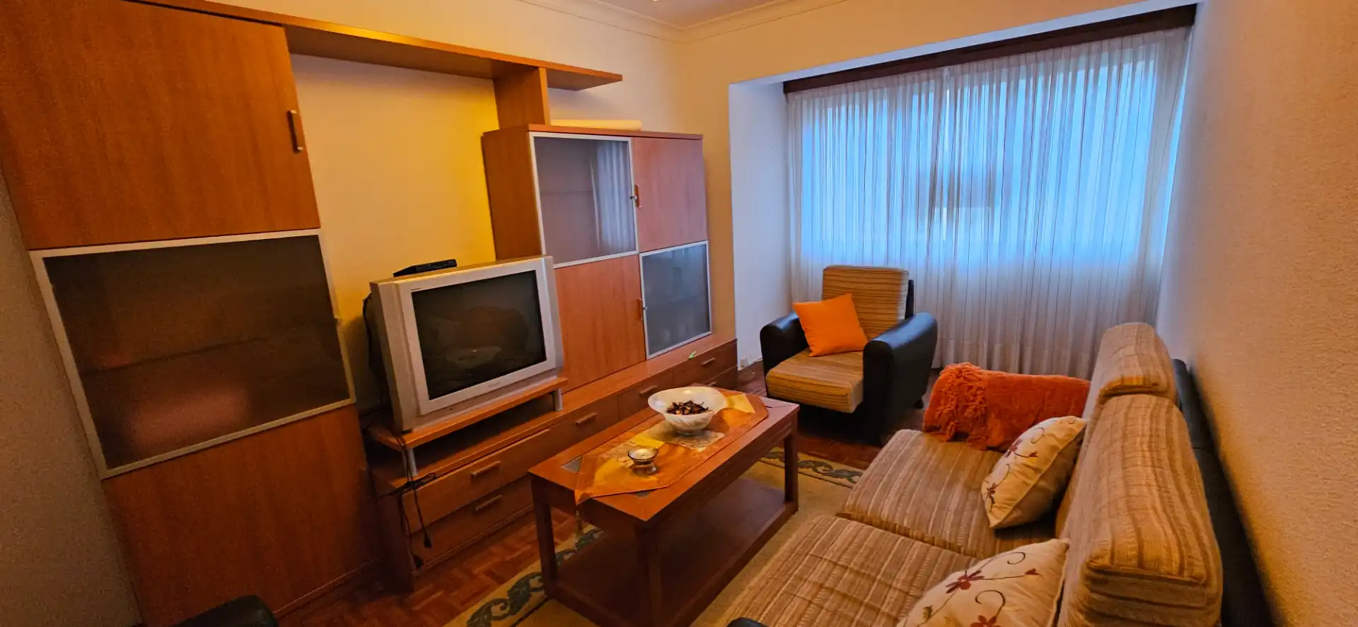 Wohnzimmer von Wohnung zum Verkauf in Ferrol mit Möbliert