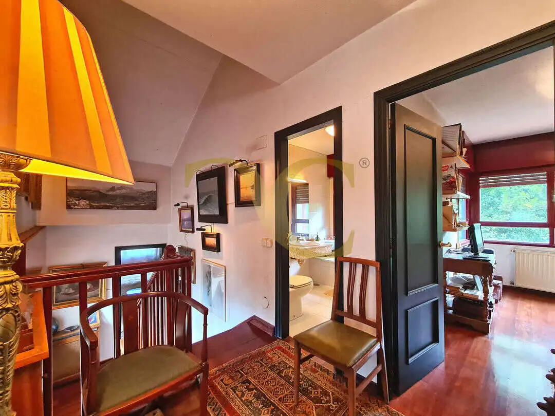 Dining room of Houses for sale in Gijón   with Heating, Private garden and Terrace