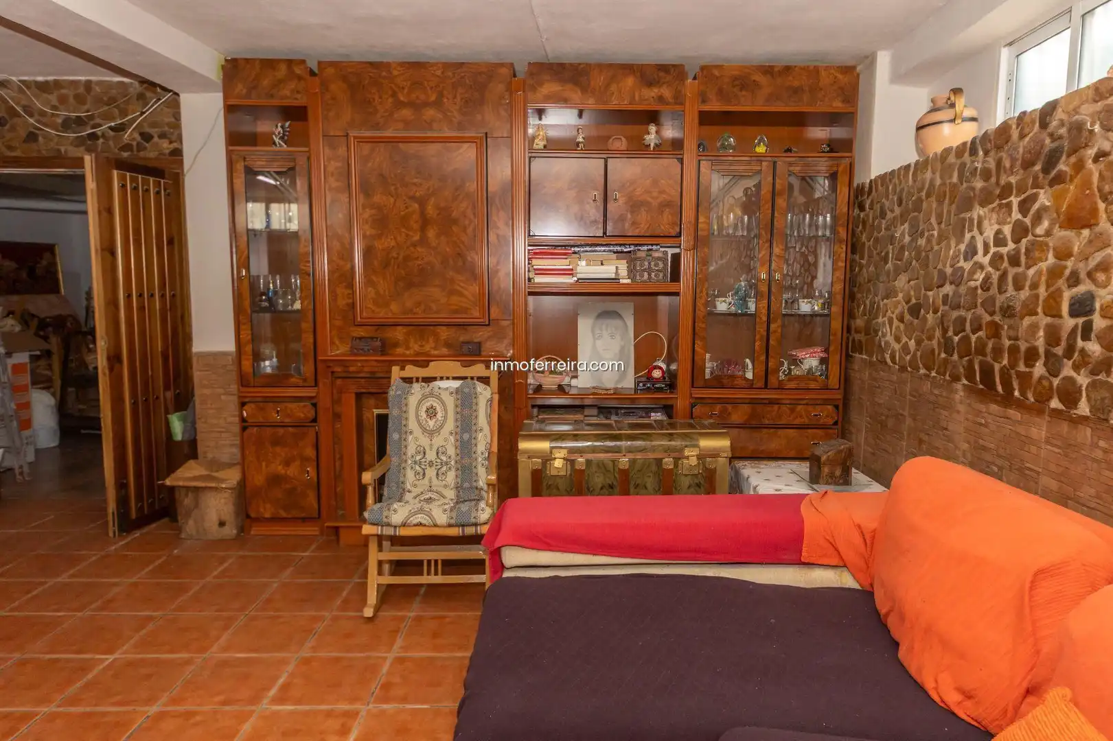 Bedroom of Houses for sale in Darro  with Storage room
