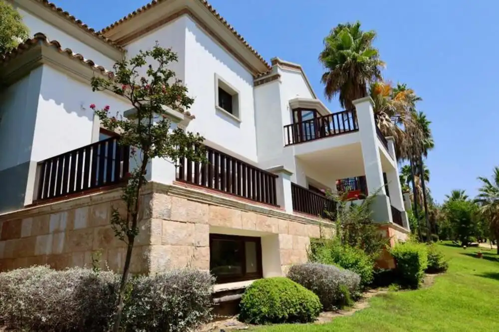 Exterior view of Houses for rent in Marbella  with Air Conditioner, Terrace and Furnished