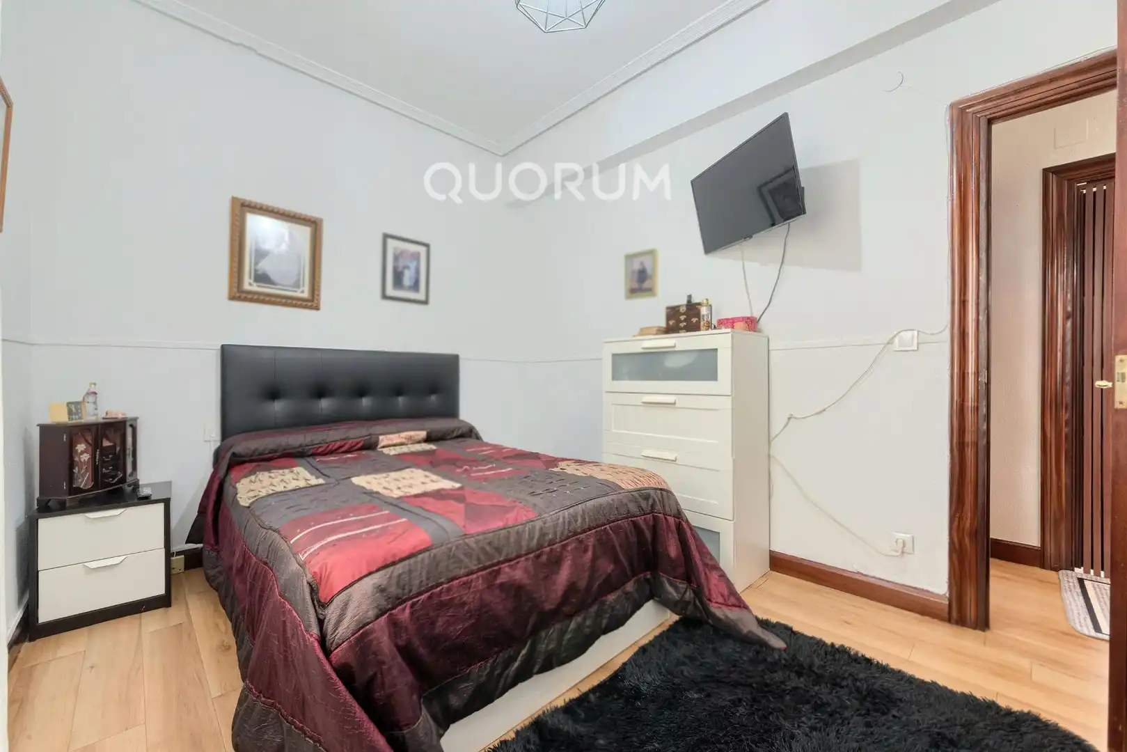 Bedroom of Flat for sale in Barakaldo   with Heating and Furnished