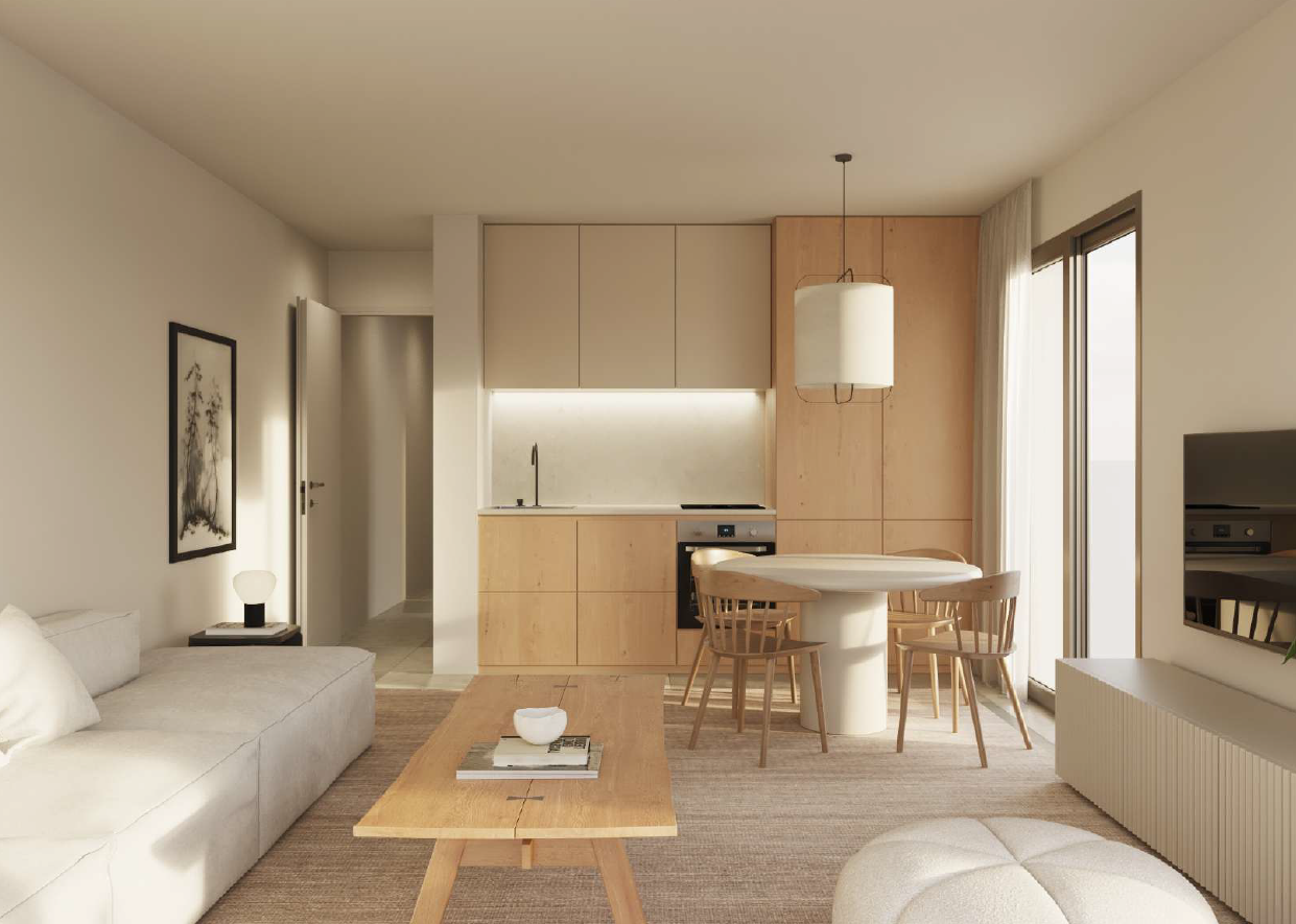 Living room of Apartment for sale in Pollença  with Air Conditioner, Swimming Pool and Furnished