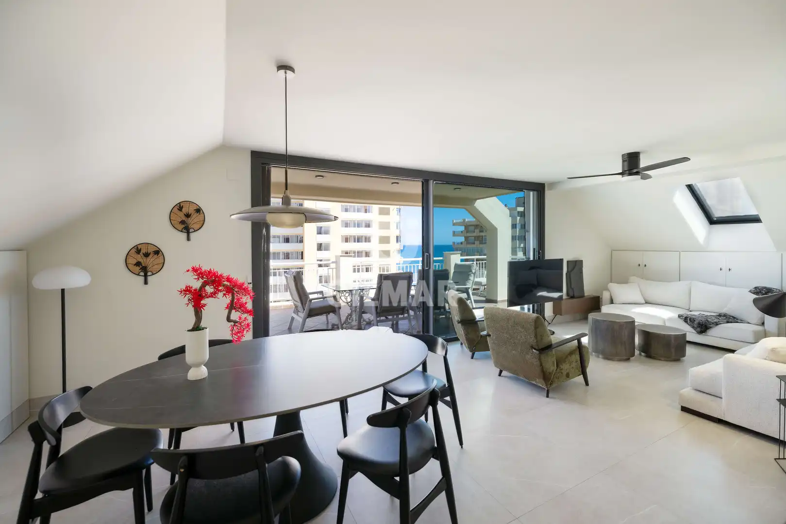 Sala d'estar de Àtic en venda en Fuengirola amb Calefacció, Jardí privat i Traster