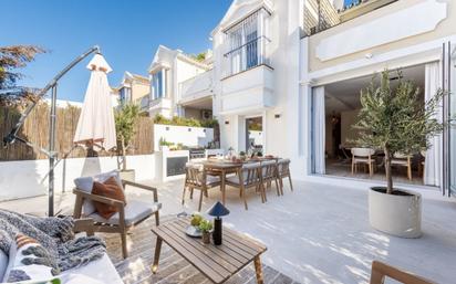 Terrace of Single-family semi-detached for sale in Marbella  with Air Conditioner, Private garden and Terrace