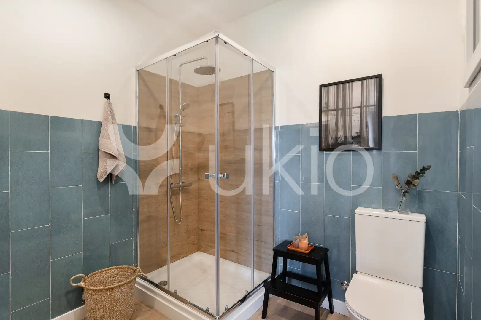 Baño de Apartamento de alquiler en Madrid con Aire acondicionado, Calefacción y Amueblado