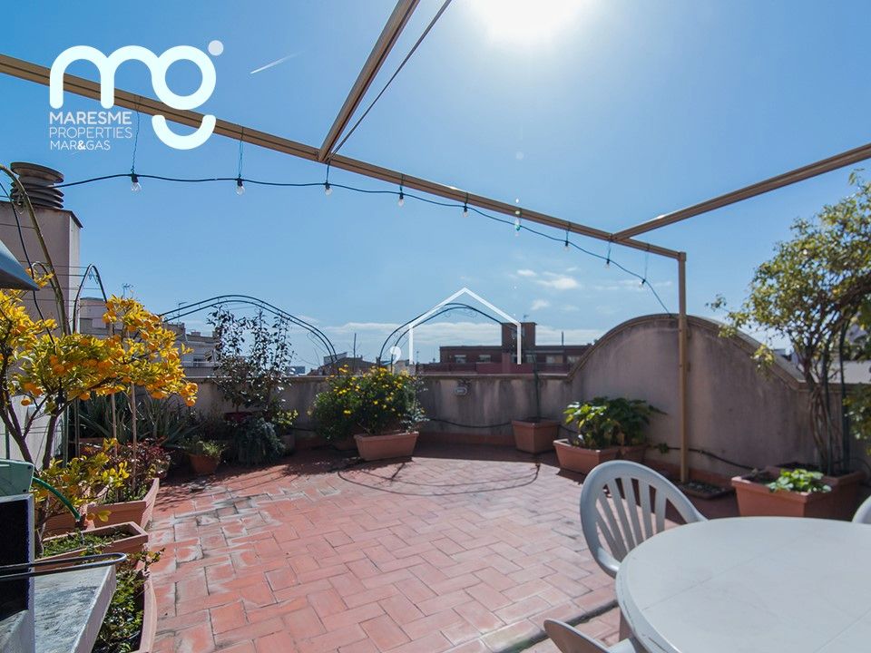 Terrace of Attic for sale in  Barcelona Capital  with Air Conditioner, Heating and Private garden