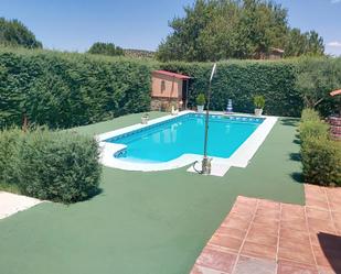 Swimming pool of Residential for sale in Valverde de Leganés