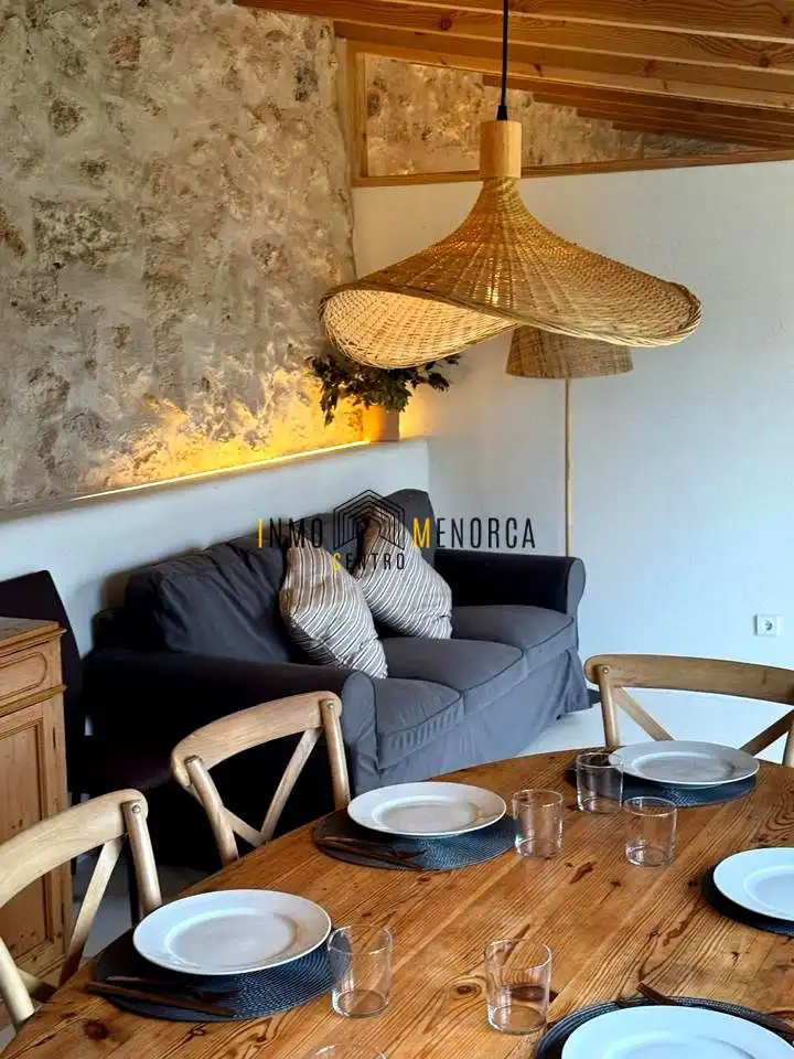 Sala de estar de Casa o chalet de alquiler en Cala d'en Bosch - Serpentona