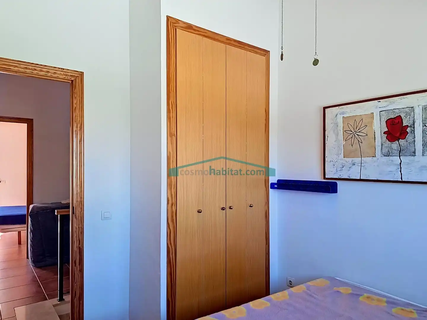 Dormitori de Casa adosada en venda en Els Poblets amb Aire condicionat, Jardí privat i Terrassa