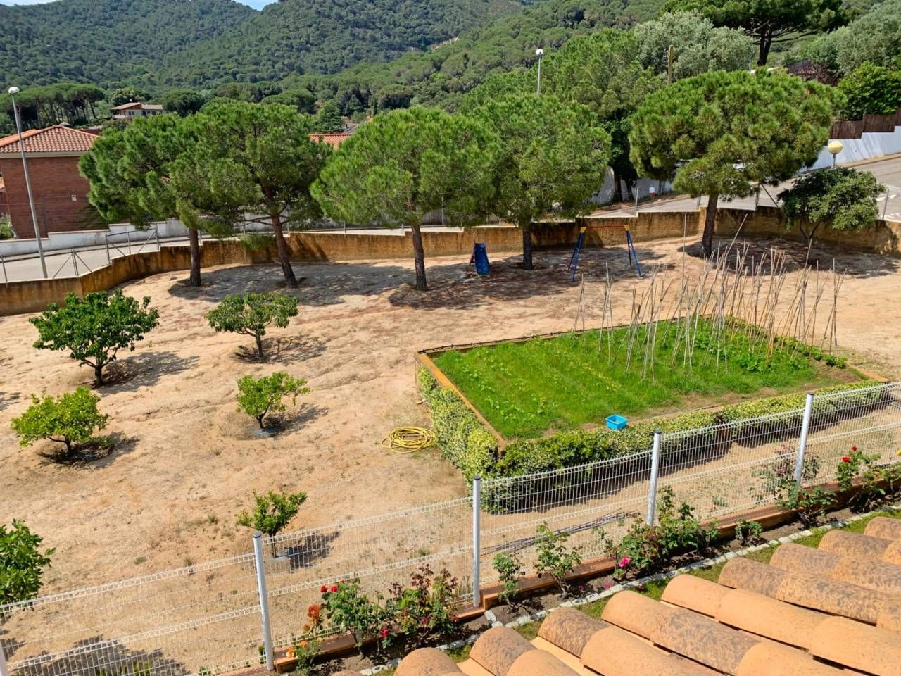 Garden of Industrial land for sale in Argentona