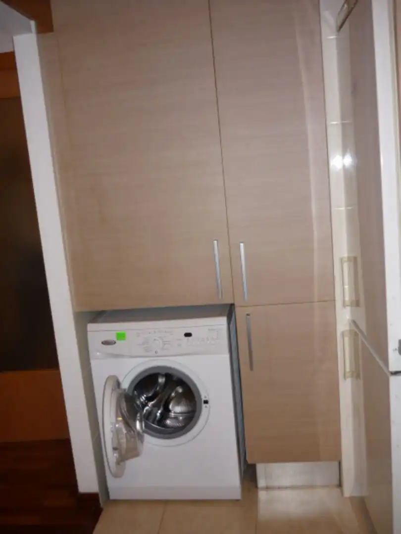 Küche von Wohnung zur Miete in Sabadell mit Heizung und Parkett