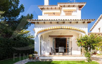 Garten von Einfamilien-Reihenhaus zum verkauf in Roda de Berà mit Klimaanlage, Terrasse und Balkon