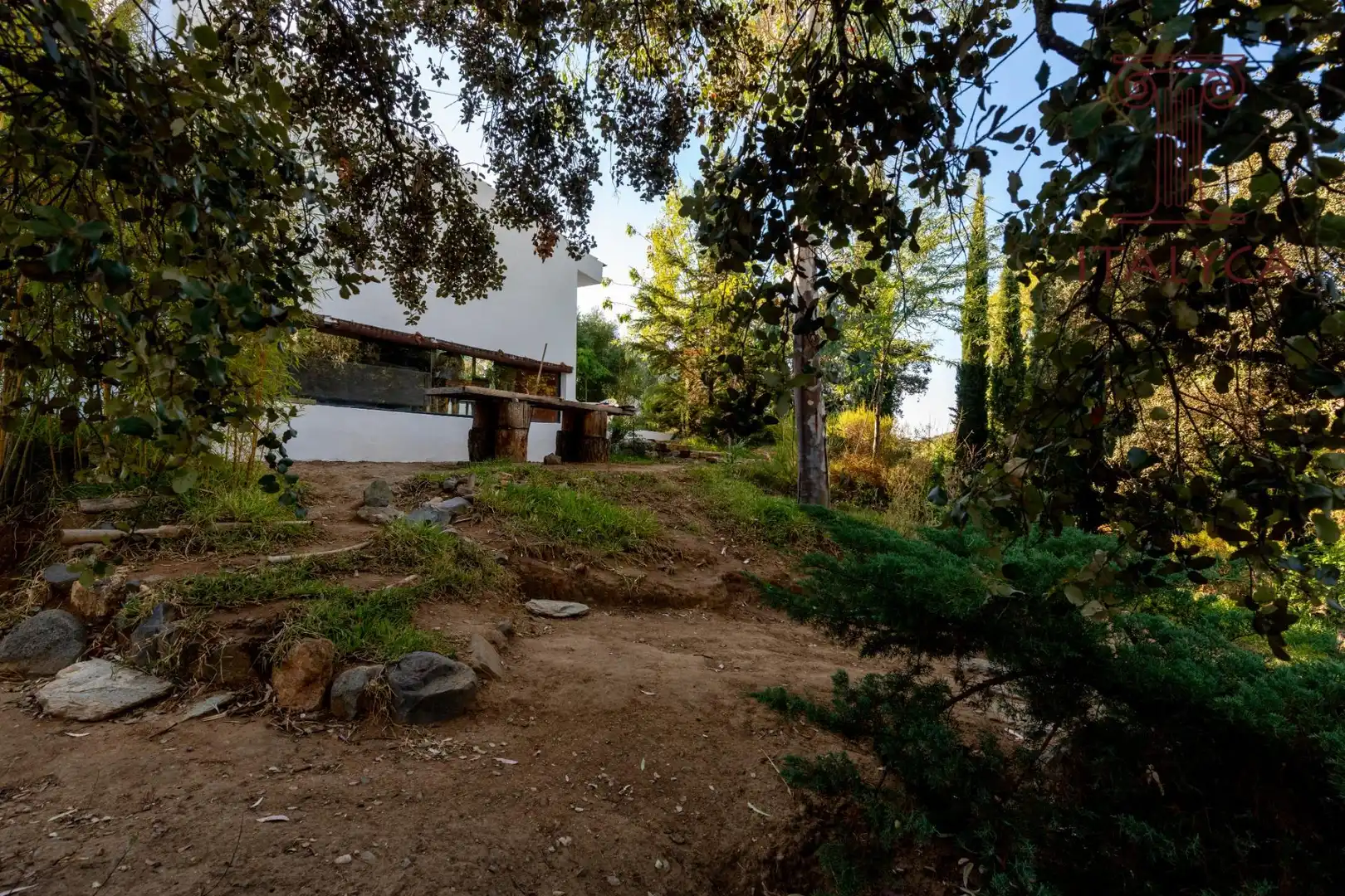 Garden of Houses for sale in El Castillo de las Guardas  with Private garden, Terrace and Community pool