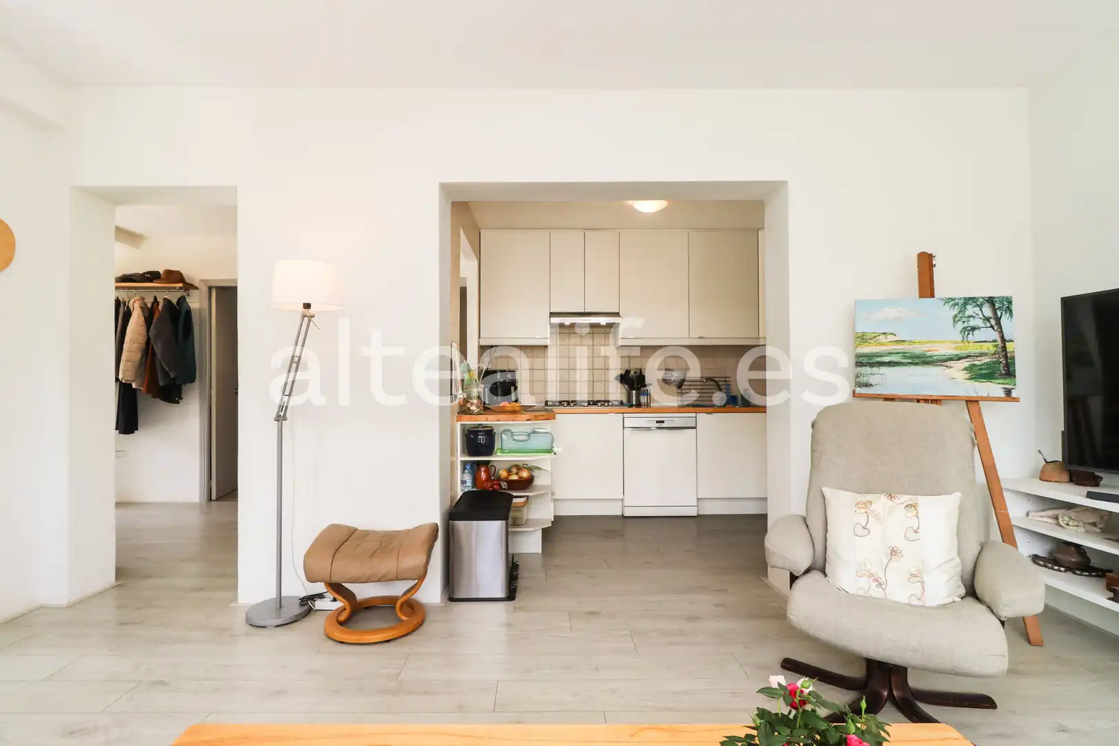 Cuina de Casa o xalet en venda en Altea amb Aire condicionat, Jardí privat i Terrassa