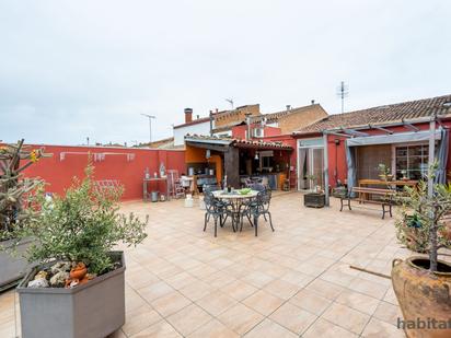 Terrace of Single-family semi-detached for sale in Bellpuig  with Air Conditioner, Heating and Private garden